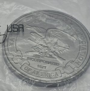 NRA NATIONAL RIFLE ASSOCATION DEFENDERS OF FREEDOM GEORGE WASHINGTON MEDAL COIN